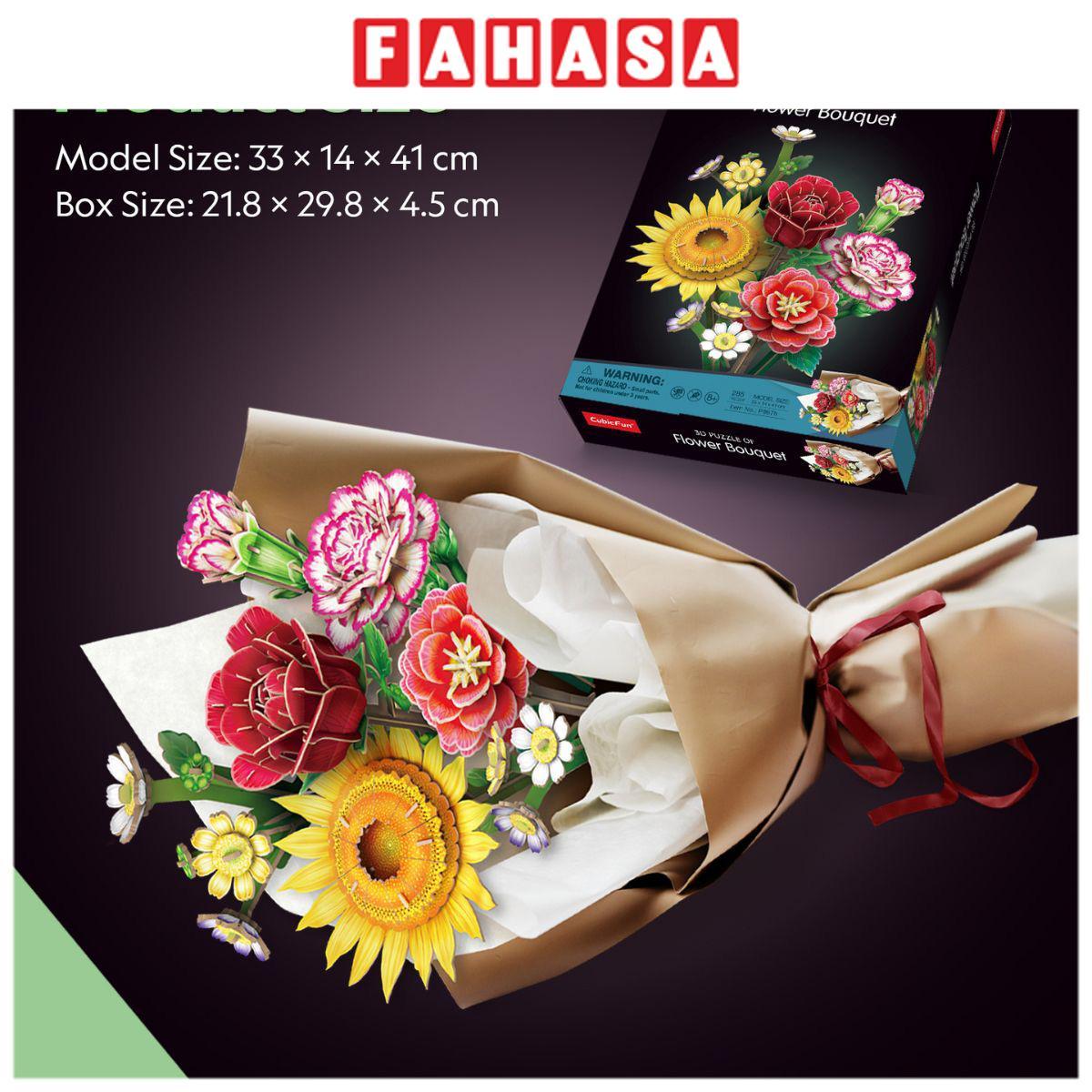 Đồ Chơi Lắp Ráp Bó Hoa Lớn - CubicFun P867h