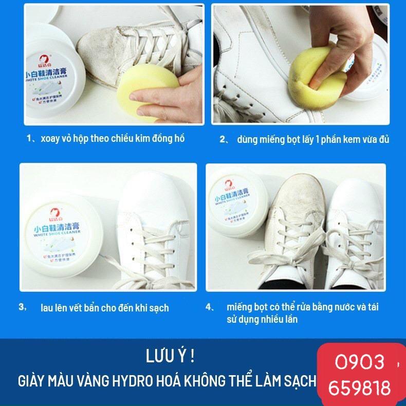Kem Tẩy Trắng, Làm Sạch Giày Da, Ba Lô Túi Sách - Cứu Tinh Cho Mọi Gia Đình