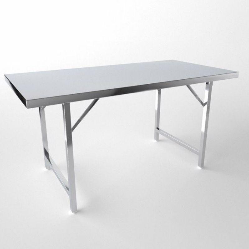 Bàn inox FELIX xếp Thái Lan cao cấp( 70×120cm,70×140cm,80×160cm,80×180cm)