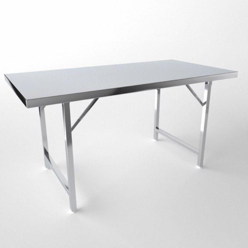 Bàn inox FELIX xếp Thái Lan cao cấp( 70×120cm,70×140cm,80×160cm,80×180cm)