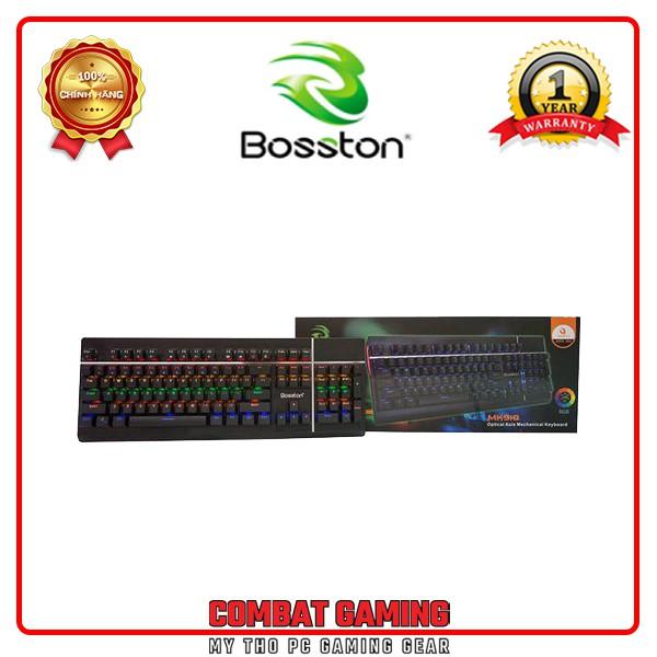 Bàn Phím Cơ BOSSTON MK918 RGB - Hàng Chính Hãng