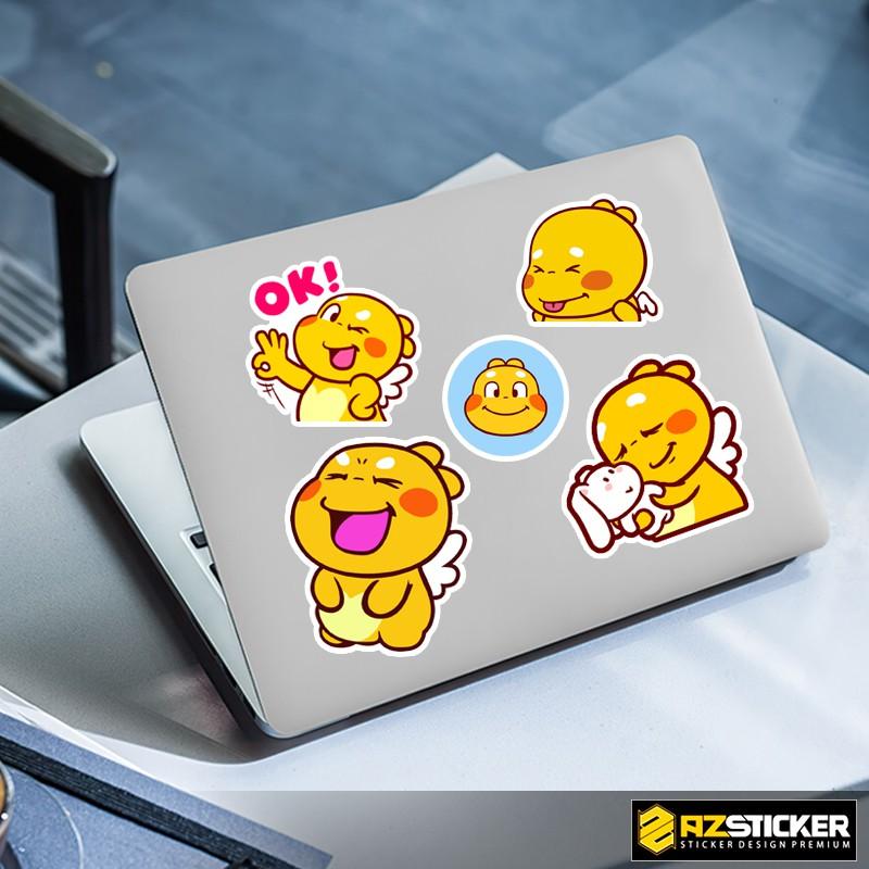 Set A4 Sticker Hình Dán Khủng Long ICon Dễ Thương STKA419 Dán Điện Thoại, Laptop, Nón Bảo Hiểm, Đồ Dùng Cá Nhân