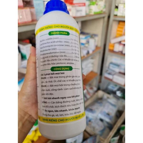 KHỬ MÙI CHUỒNG TRẠI 1 lít 1 lần đỡ hẳn