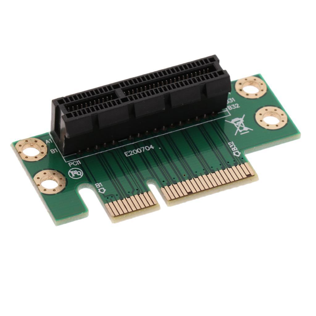 PCI Express 4X Riser Card 90 Degree Right Angle Riser Adapter Card for 1U