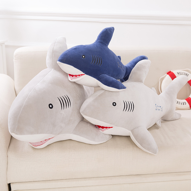 Gấu bông cá mập shark kích thước từ 50cm-1m