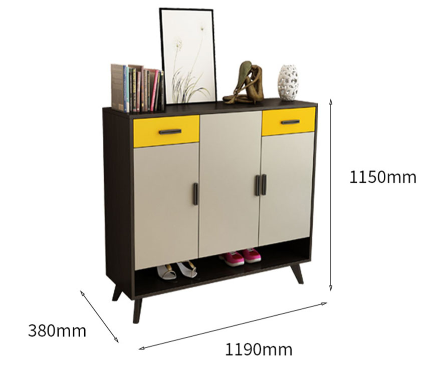 Tủ giày hiện đại thiết kế đẹp
