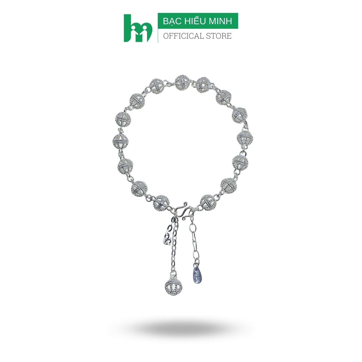 Lắc Tay Nữ Bạc Ta Bí Ngô BẠC HIỂU MINH LTU635