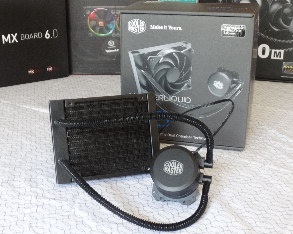 Tản nhiệt nước CPU Cooler Master MASTERLIQUID LITE 120 - Hàng Chính Hãng