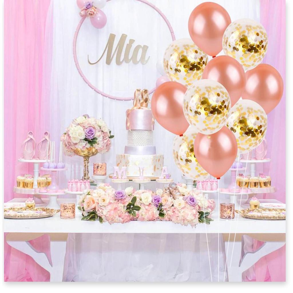Bong bóng trang trí tiệc Latex Balloon Party - bộ 10 bóng