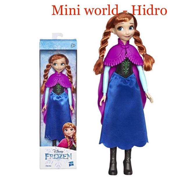 Búp bê công chúa Elsa Anna Disney Frozen Basic  chính hãng