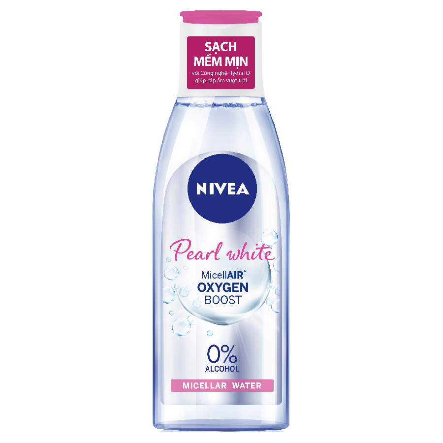 Bộ Đôi Làm Sạch NIVEA Pearl White Trắng Da (Sửa Rửa Mặt 100G + Nước Tẩy Trang Không Cồn 200ml)