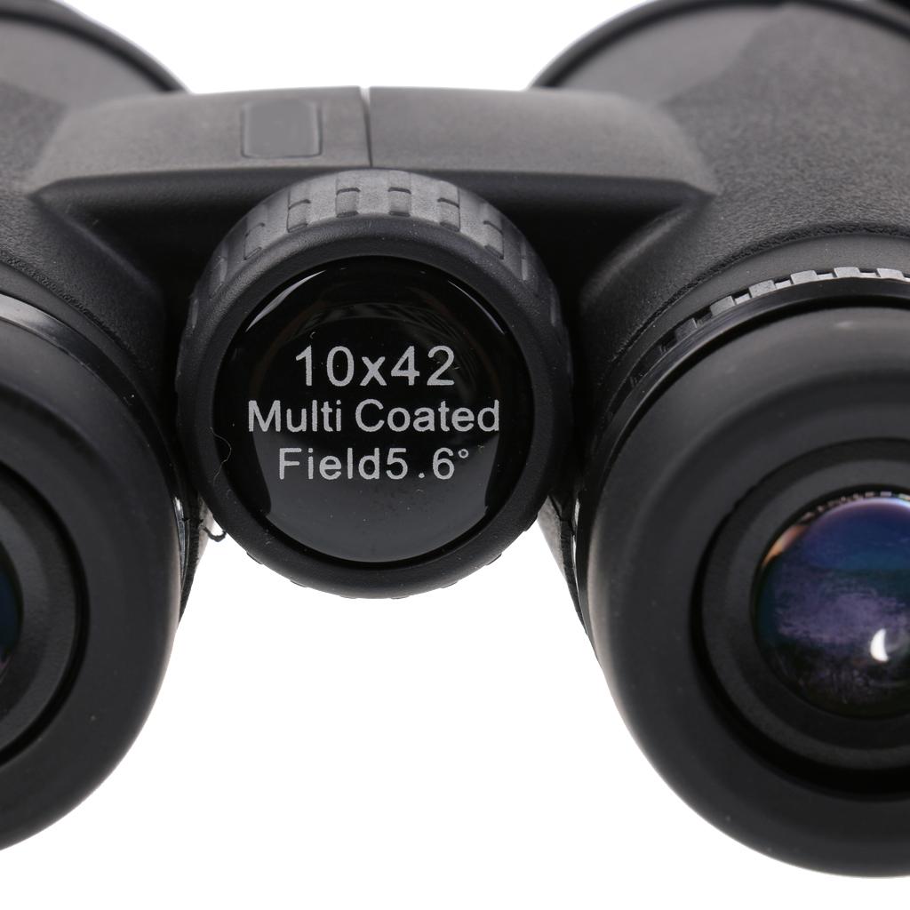 10x42 Compact Prism Binoculars Outdoor Hunting Travel Telescope