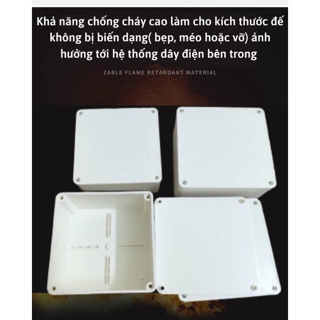 Hộp Nối Điện Chống Cháy Sino, hộp kỹ thuật điện camera, nối âm tường Sino nhựa