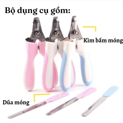 Dụng cụ cắt và dũa móng cho chó mèo- trọn bộ kèm dũa móng