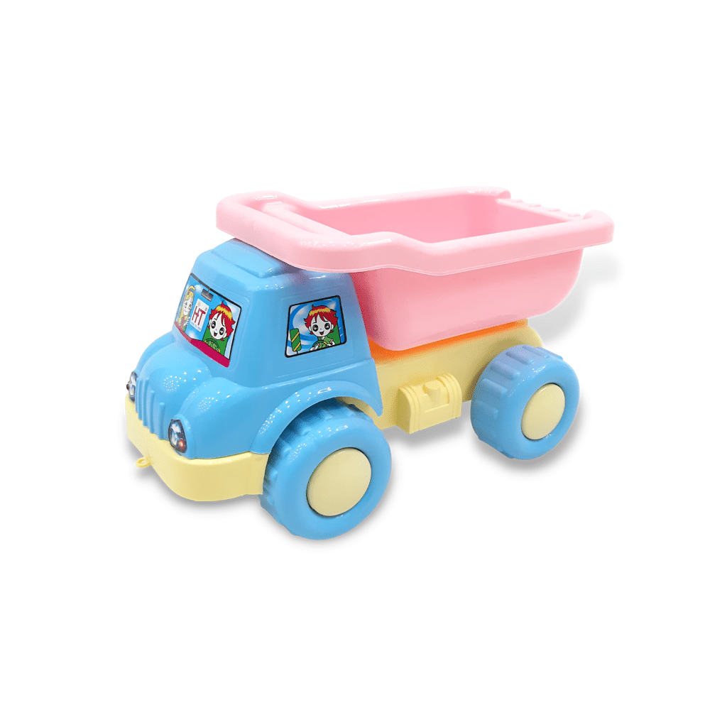 Đồ chơi xúc cát xe ben đi biển màu Pastel HT7670
