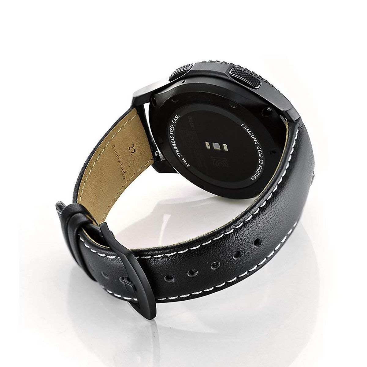 Dây Da Classic Leather Dành Cho Galaxy Watch 46, Huawei GT2, Huawei GT, Gear S3