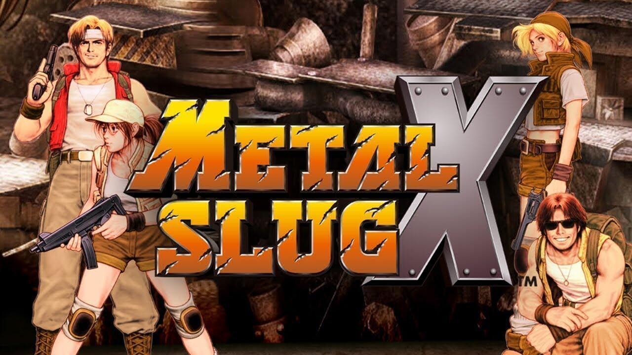 Game ps1 metal slug x