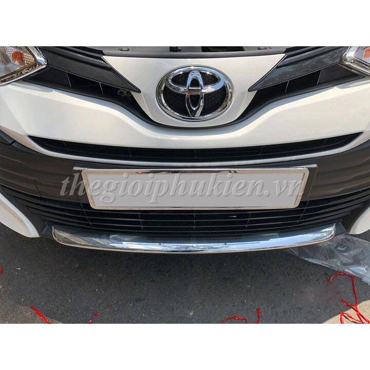 Ốp cản trước Toyota Vios 2019 mạ Crom cao cấp