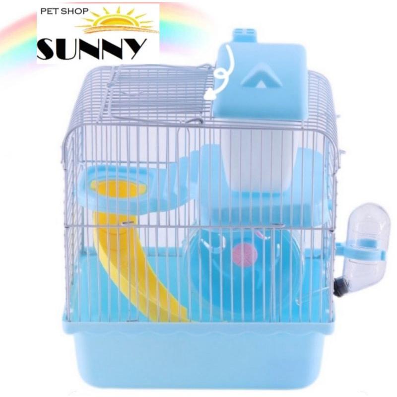 Lồng hamster hoàng tử 2 tầng (size nhỏ và trung)