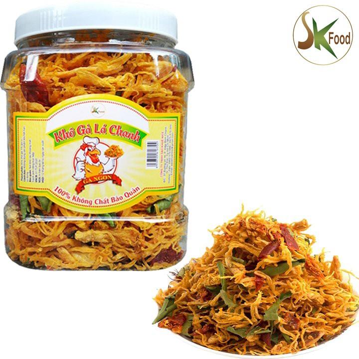 0,5kg Khô gà lá chanh loại đặc biệt