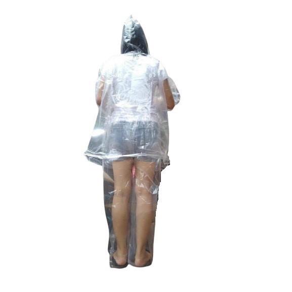Bộ Quần Áo Mưa Trong Suốt Siêu Dai Nhẹ Bền Thời Trang Tiện Dụng Phong Cách Hiện Đại - QUEENS