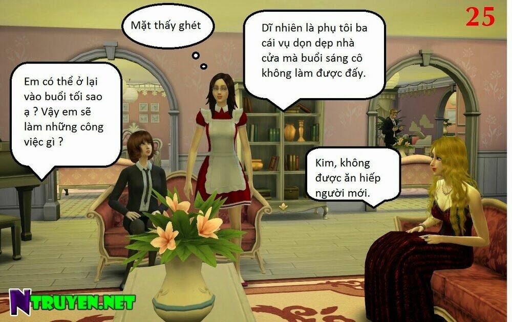 mysterious girl - truyện sims chapter 2 23