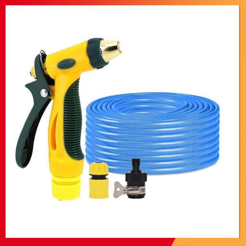 Bộ dây vòi xịt nước rửa xe,tưới cây tăng áp 3 lần 3-5m 206317