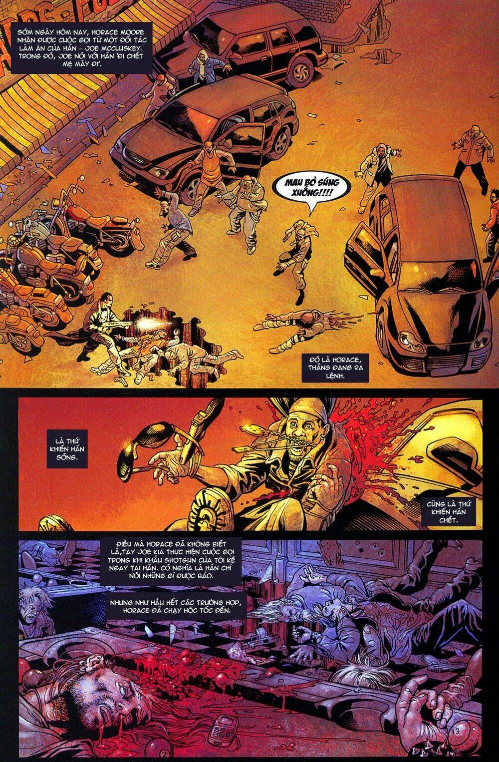 the punisher: trên là dưới & trắng là đen chapter 1 13