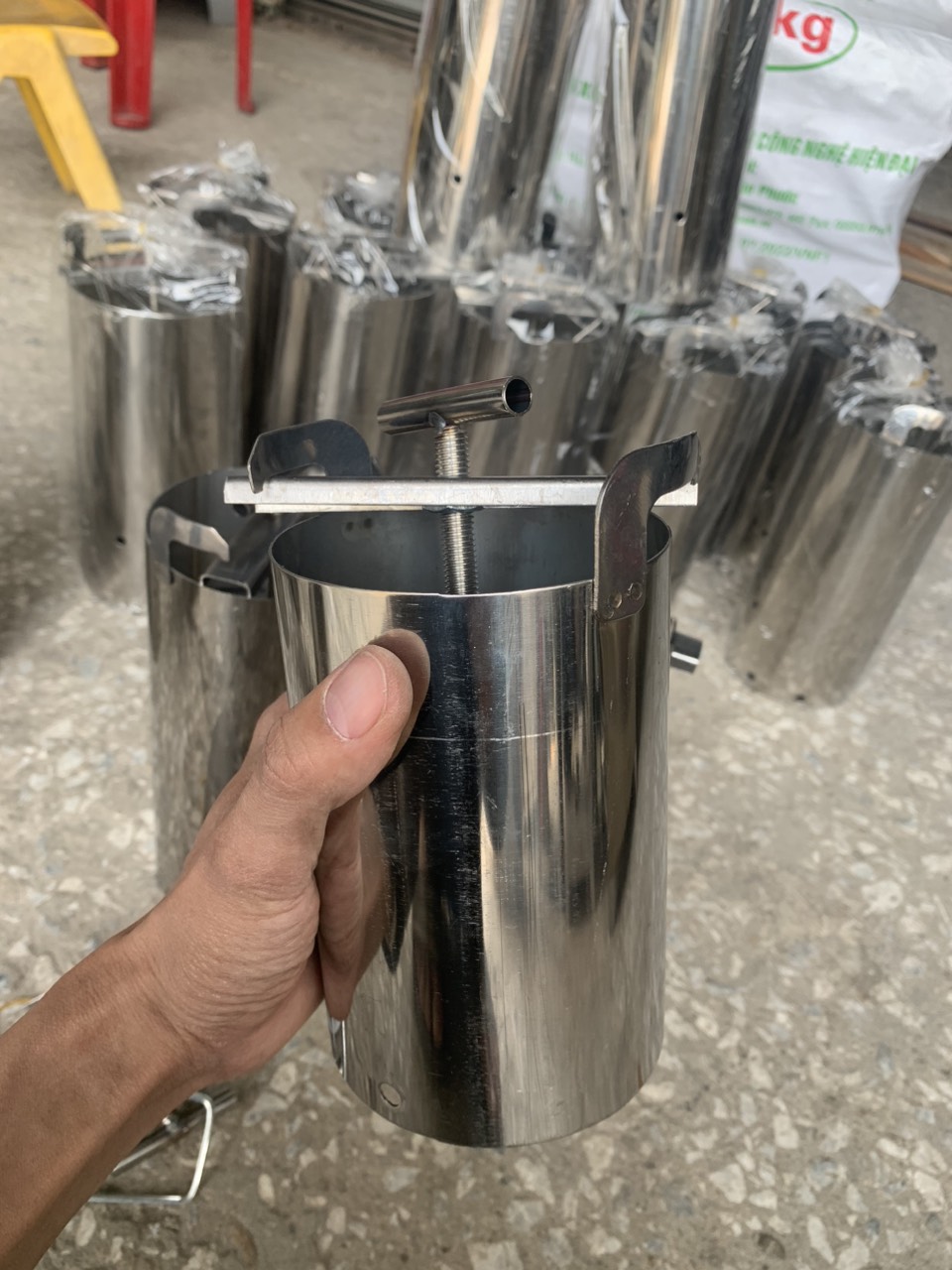Khuôn Làm Giò Xào 1000 gr Làm Giò Thủ Chuyên Nghiệp, Đảm Bảo An Toàn Vệ Sinh Thực Phẩm Cam Kết Xài Bền PVN4857