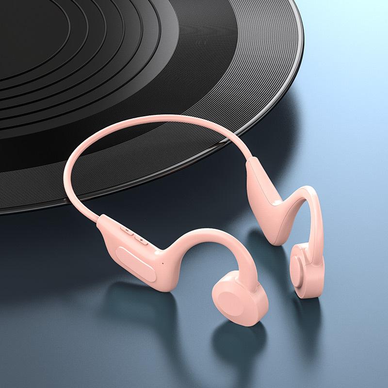 Dẫn Truyền Xương Tai Nghe Không Dây Bluetooth Chống Thấm Nước Thoải Mái Mặc Mở Tai Trọng Lượng Nhẹ Không-Tai Nghe Nhét Tai Thể Thao