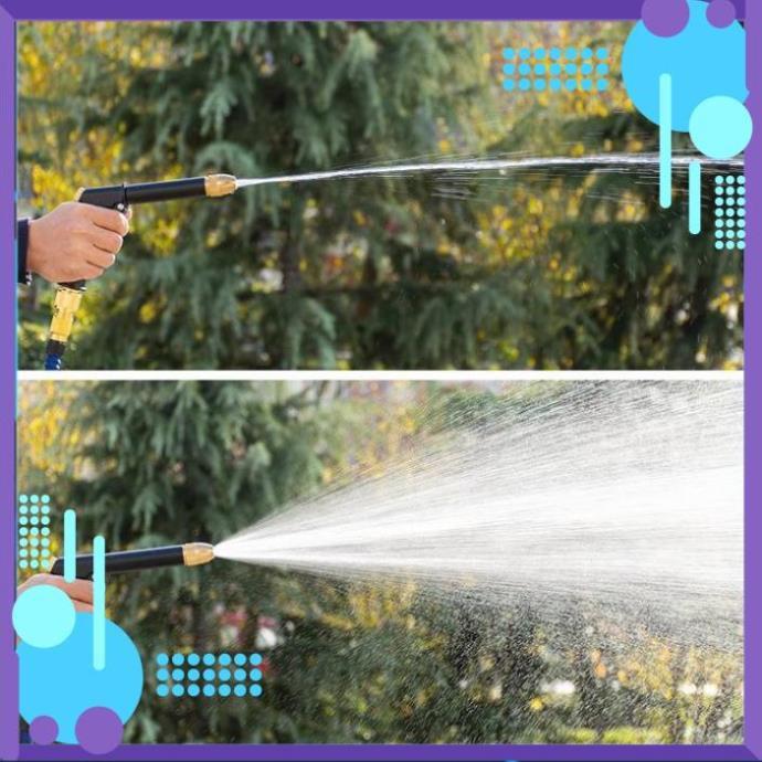 Vòi Xịt Rửa Xe Tưới Cây️ Bộ dây và vòi xịt tăng áp lực nước rửa xe tưới cây loại 5m 206732