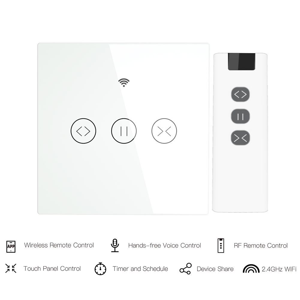 Công Tắc Điều Khiển Wifi ,Hỗ Trợ Điều Khiển Giọng Nói Google Home Alexa Và Ứng Dụng Tuya Smart Life