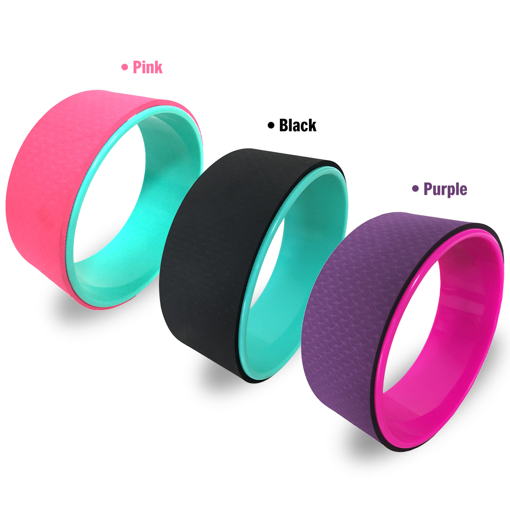 Bánh xe, con lăn để tập yoga, thể dục