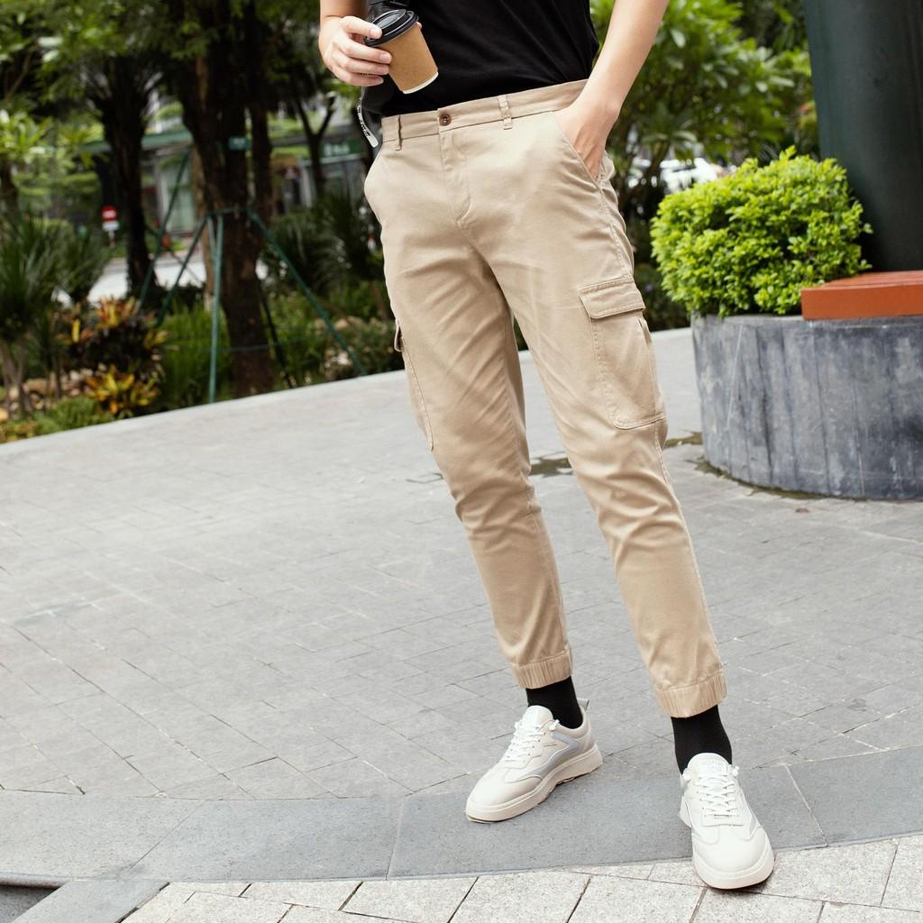 Sale Quần Jogger Kaki Nam 360 Boutique Quần Vải Nam Phong Cách - QGKTK101