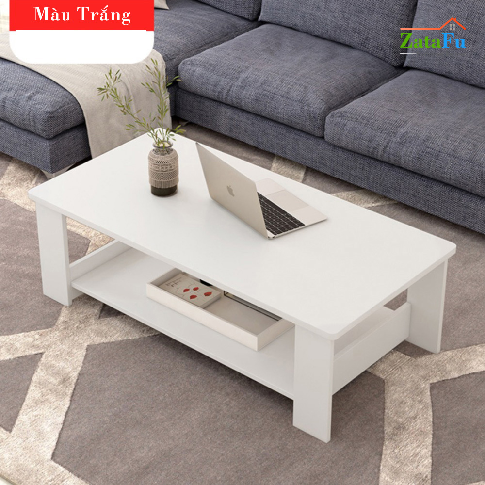 Bàn Trà Sofa Gỗ 2 Tầng BSF-03