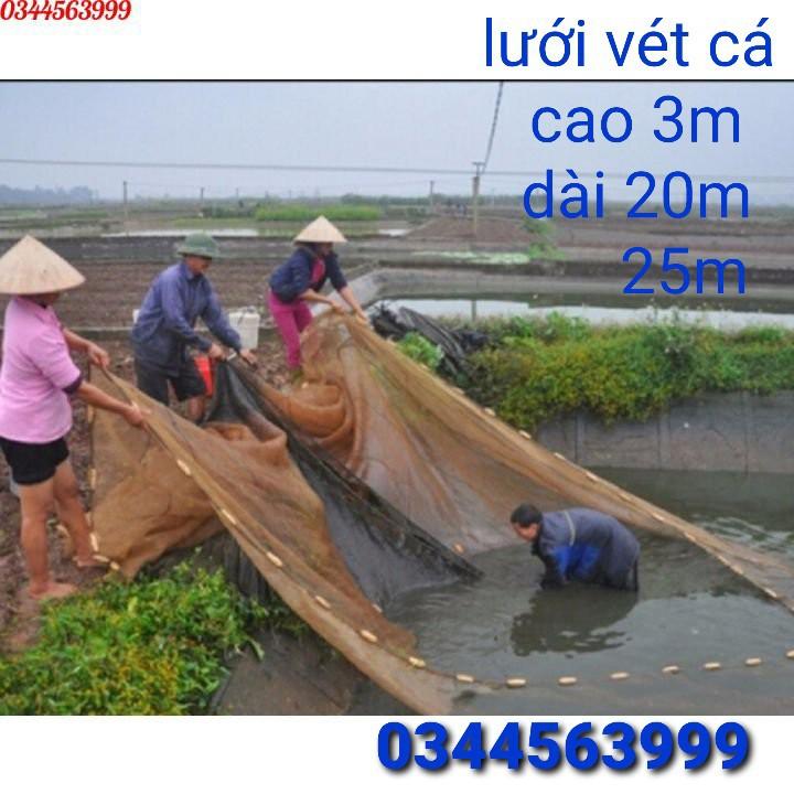 Lưới Quét cá - Dài 20m - 25m Cao 3m