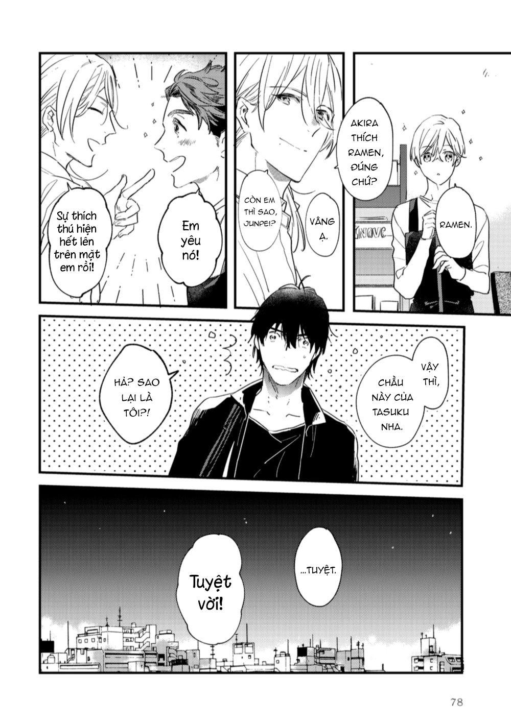 đóa hoa dại đơn côi giữa thiên hà chapter 4 14