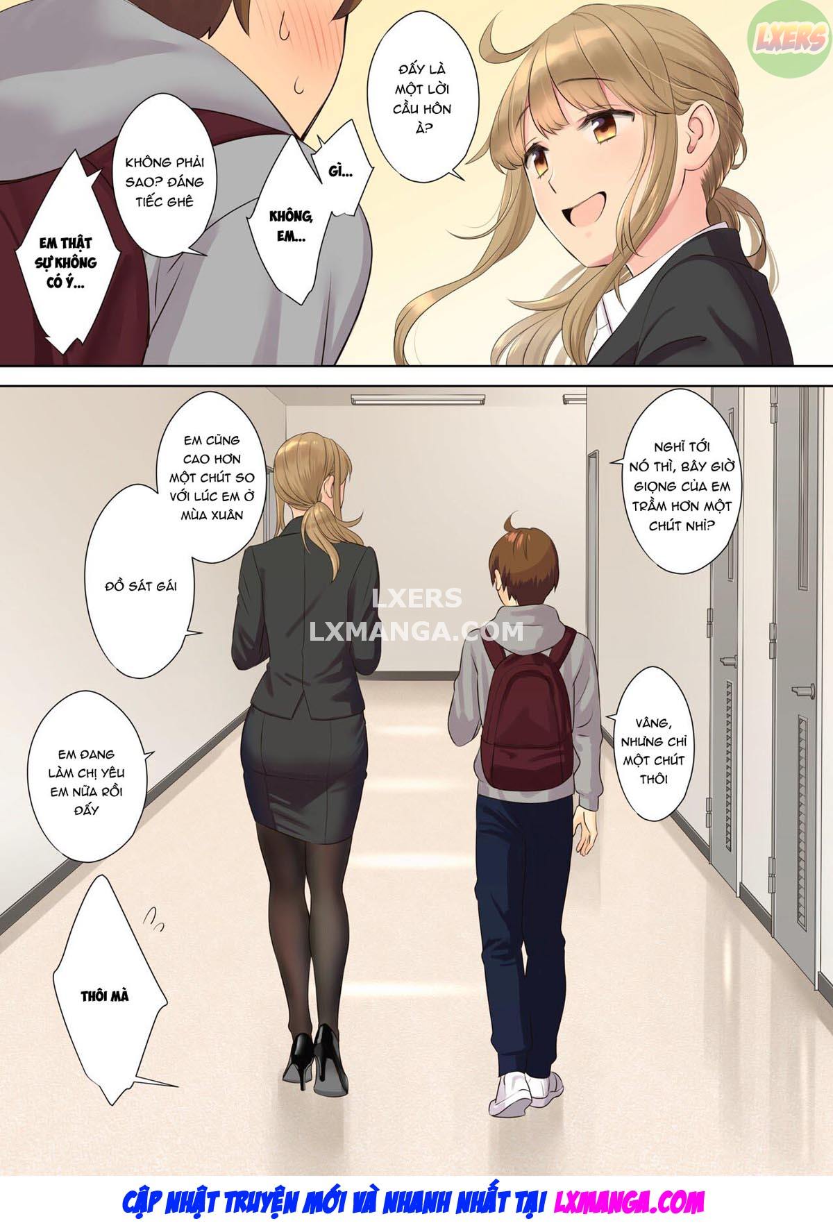 ở bên nhau với chị họ tôi chapter 1 76