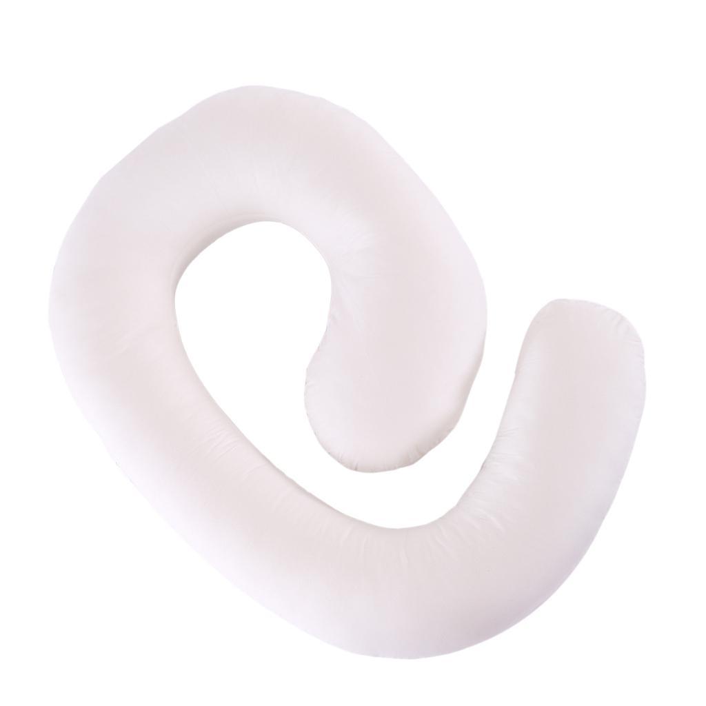 C Shape Body Bolster Maternity Support Pillow 130x75x20cm