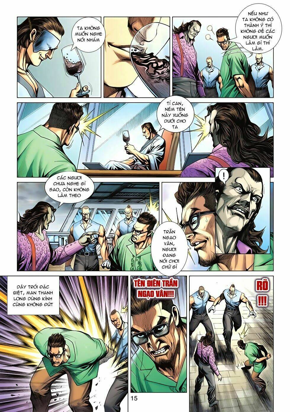 tân tác long hổ môn chapter 594 15