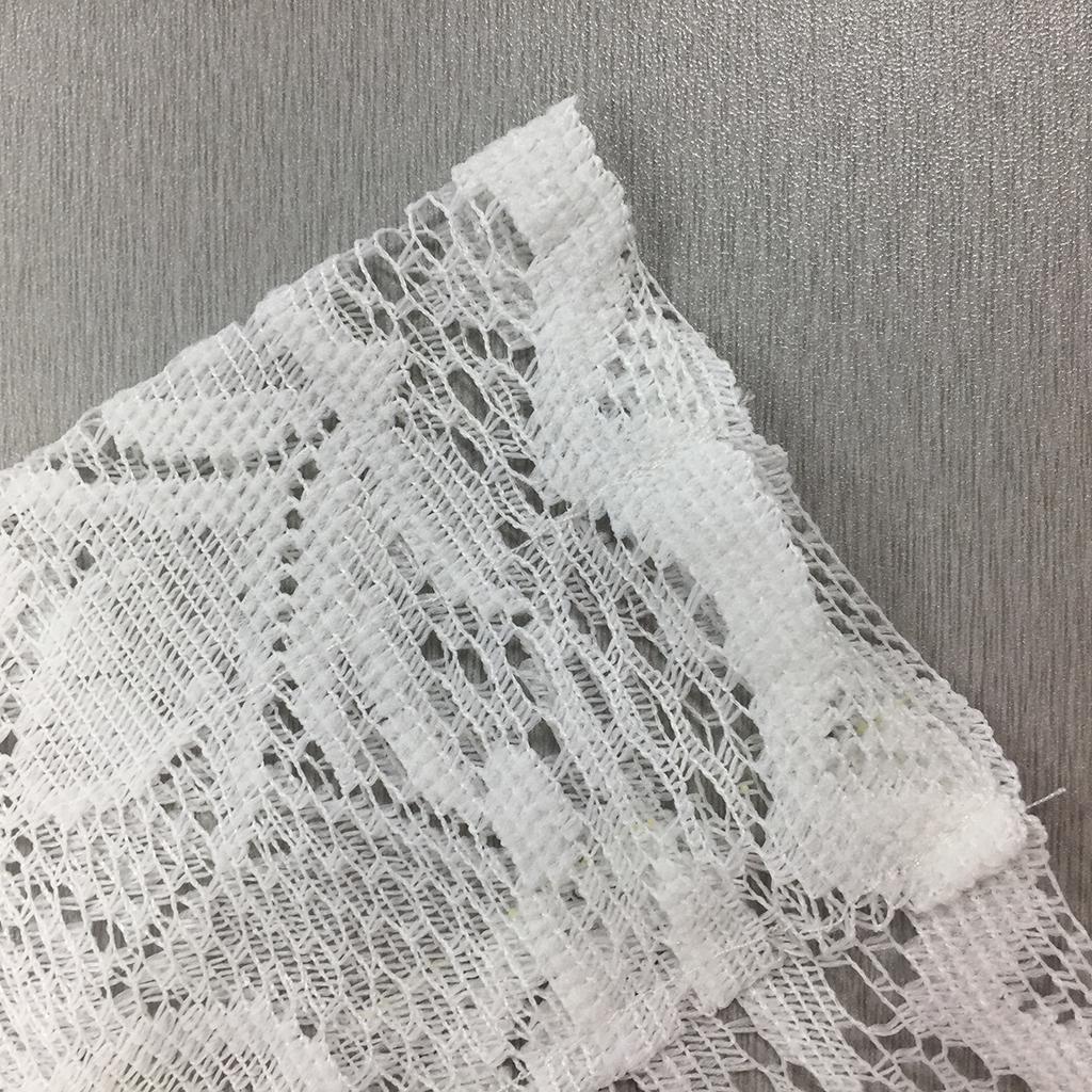 2 Piece Polyester Lace Window Curtain