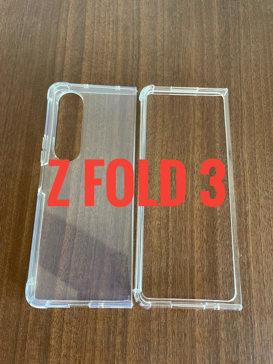 Ốp lưng dẻo cho Samsung Galaxy Z Fold 3 , Z Fold 3 5G trong suốt, chống sốc 4 góc