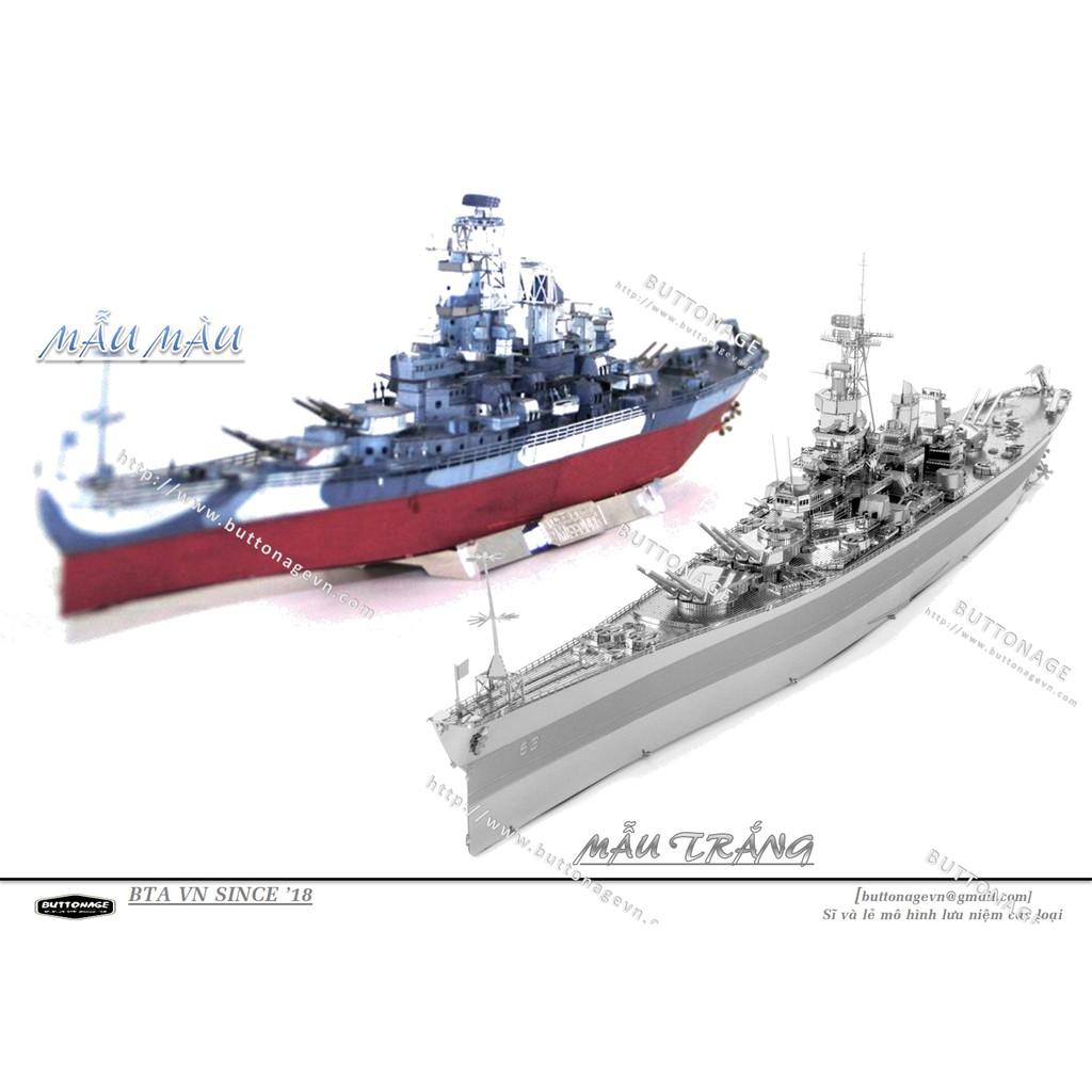 Mô Hình Lắp Ráp 3d Thiết Giáp Hạm USS Missouri – Hoa Kỳ