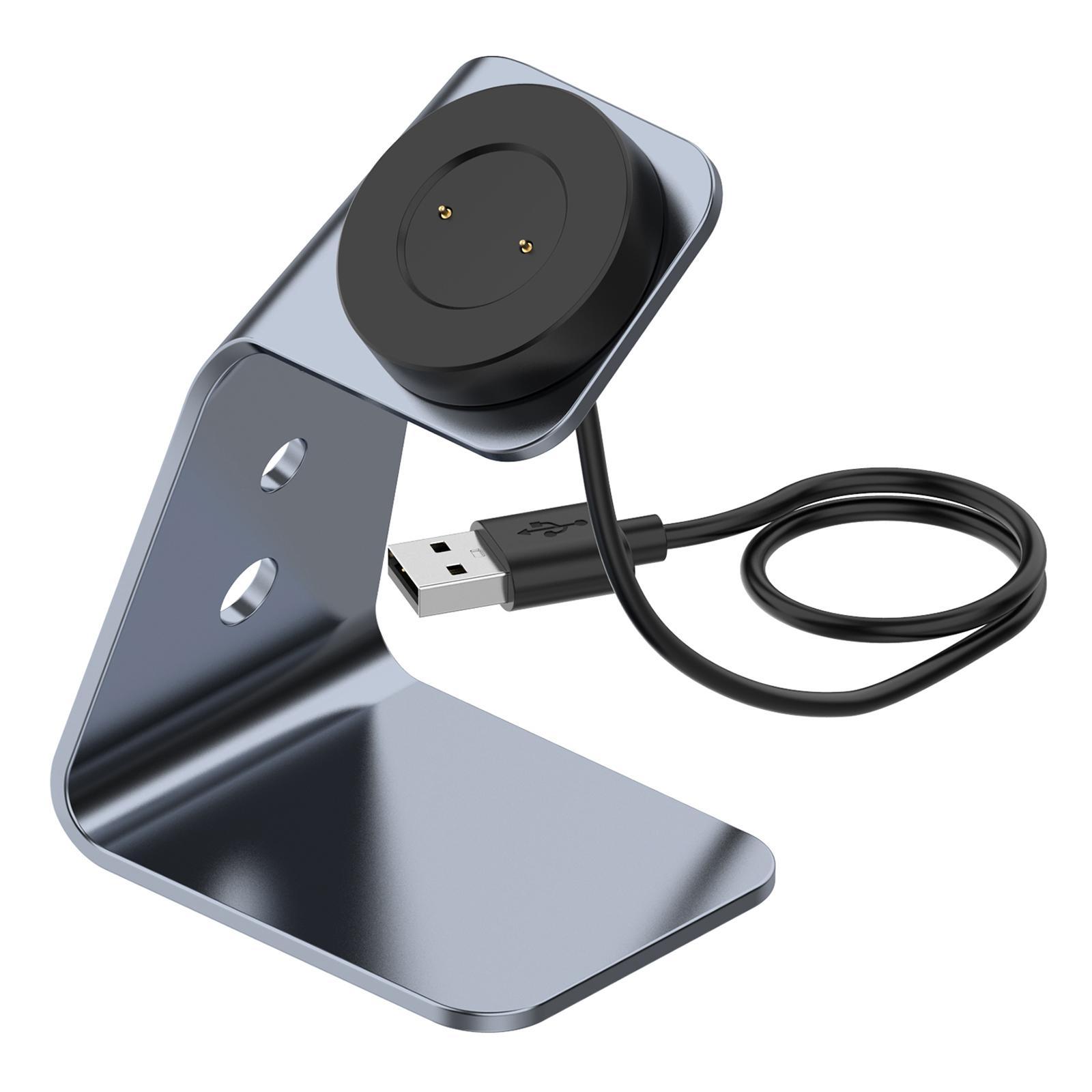 Replacement Charger Dock Stand GT GT2 GT 2e 42mm 46mm New Watch-Gray