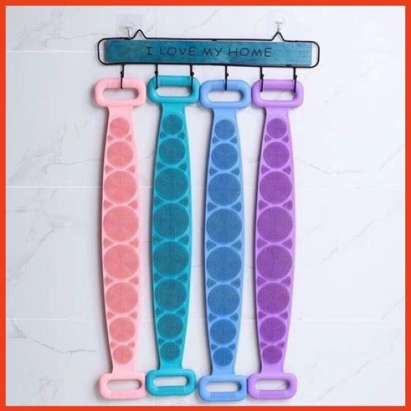 BÔNG TẮM, DÂY CHÀ LƯNG 2 MẶT BẰNG SILICON MẪU MỚI SIÊU TIỆN LỢI hh056