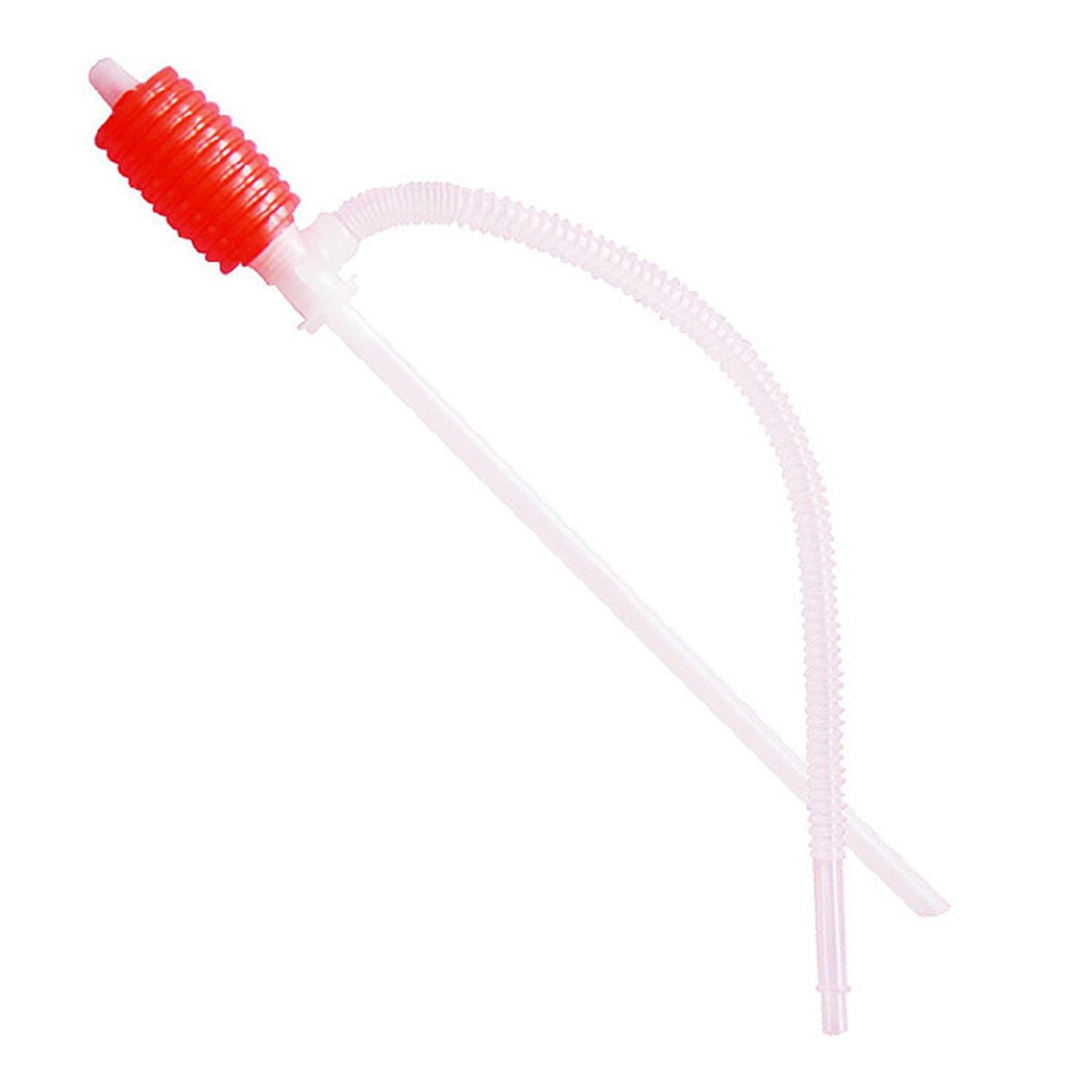 3xPortable Manual Liquid Transfer Siphon Pump Alcohol Gasoline Water Sucker
