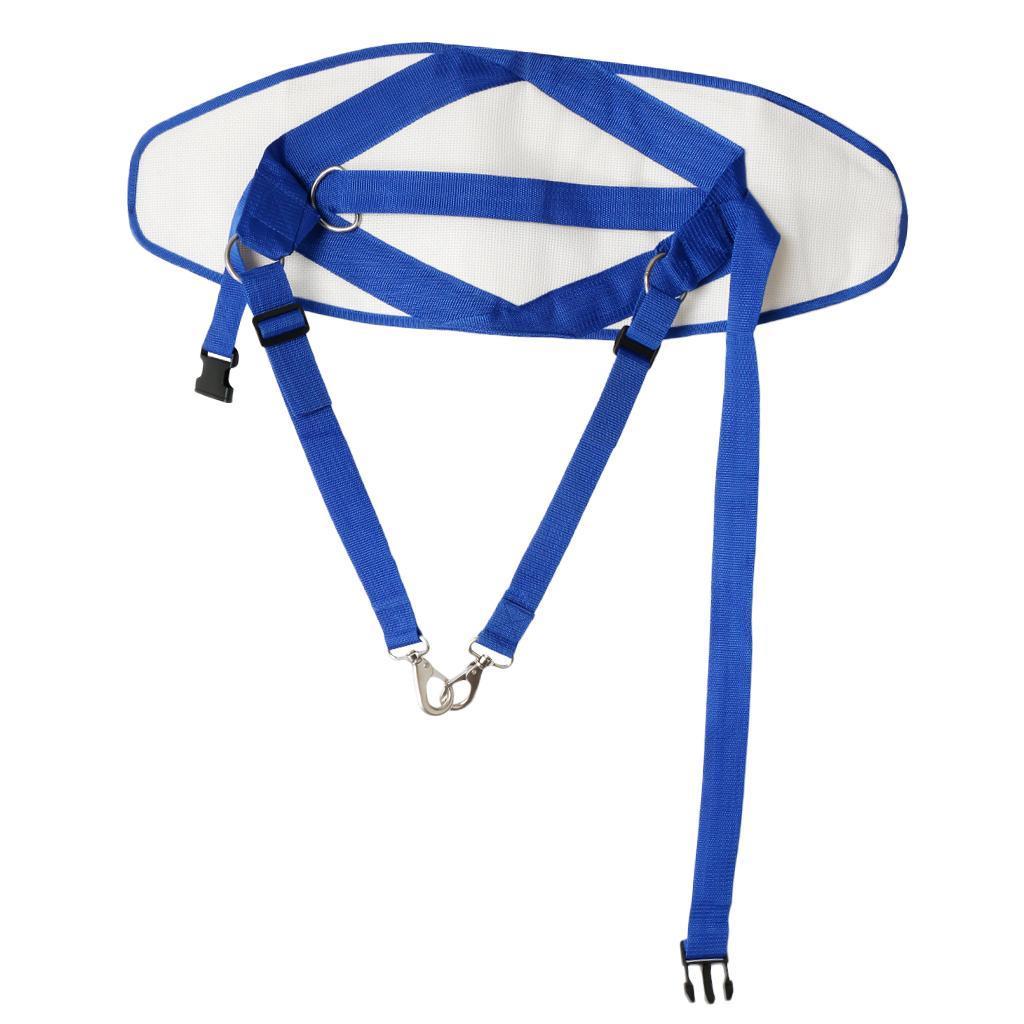 Stand Up Back Harness Fighting Belt Waist Gimbal Fishing Tackle Adjustable