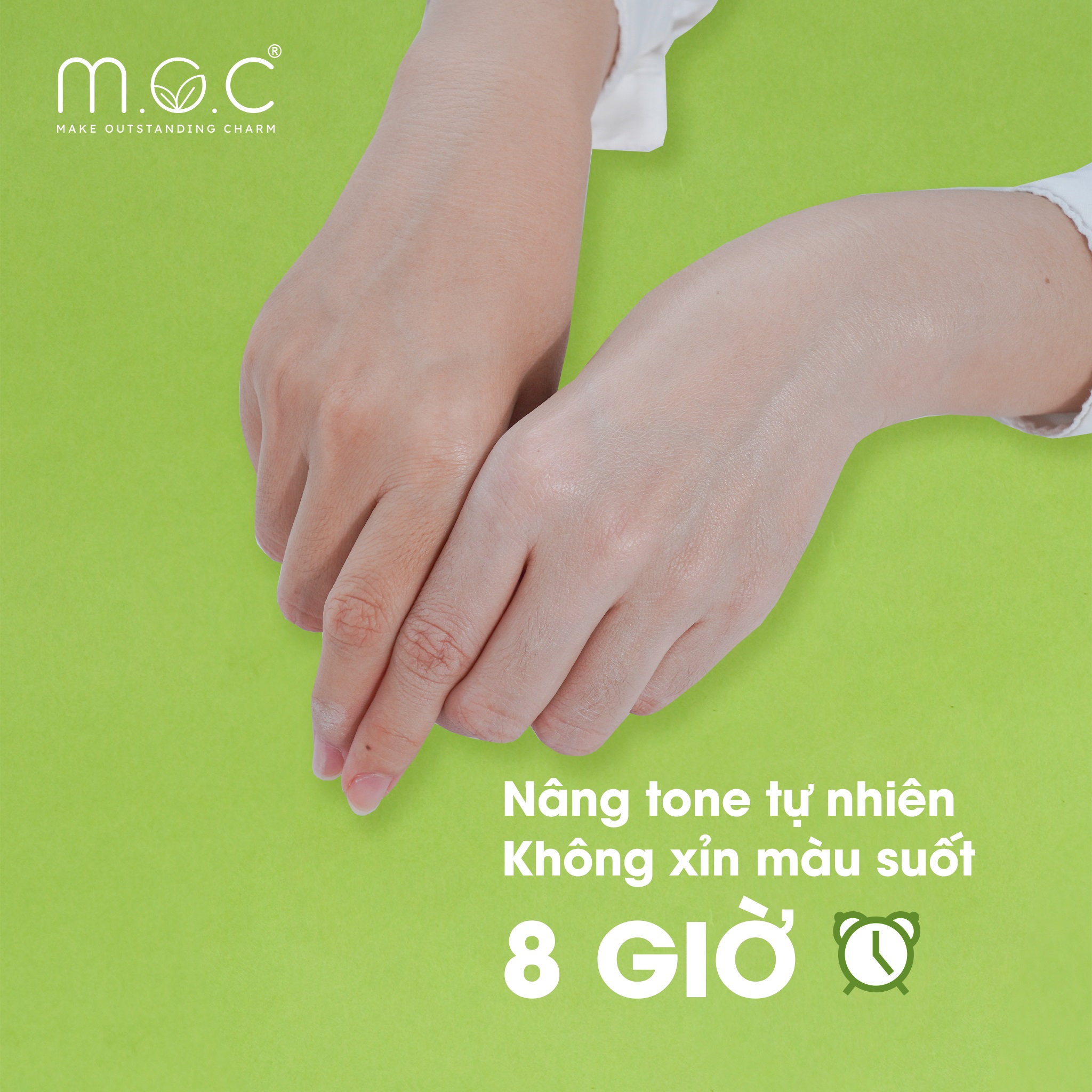 Kem Chống Nắng Sáng Da M.O.C 15mL - Size Mini tiện lợi khi đi du lịch