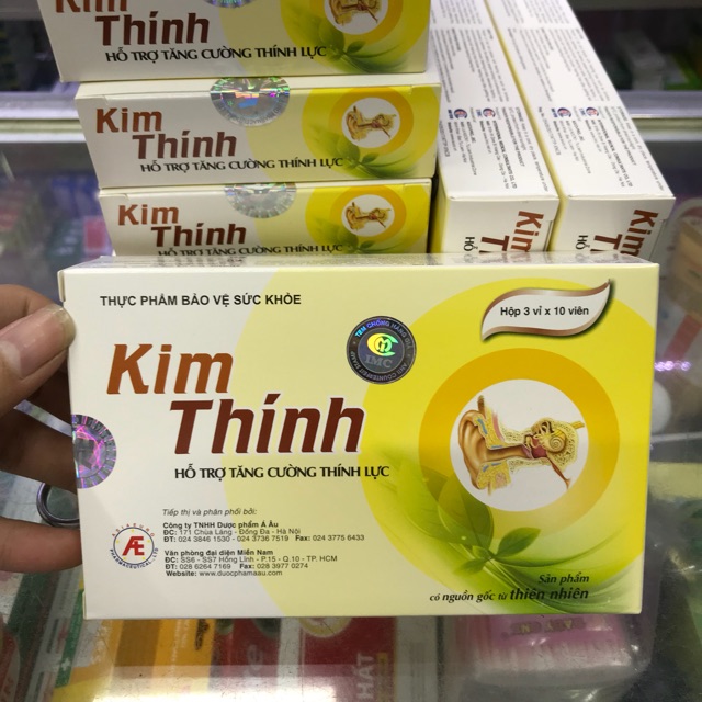 Thực phẩm bảo vệ sức khỏe Kim Thính tăng cường thính giác