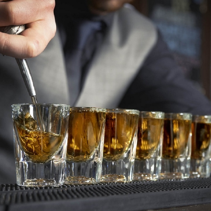 Bộ 6 ly uống vang shot đẹp sang chảnh
